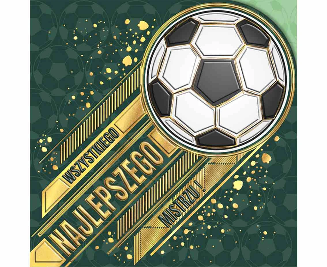 die-cut Greeting card kw super ball, 1 pc.